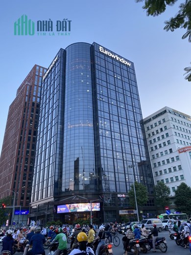 Cho thuê văn phòng logistic, bảo hiểm 100m2 đến 1000m2 tòa Eurowindow, số 2 Tôn Thất Tùng