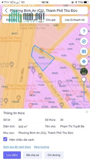 Bán 3MT trần não, Bình An, Quận 2 - DTKV 20x25 = 530m2 Giá 149 tỷ