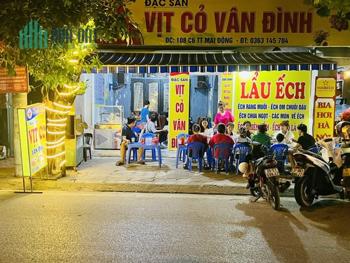 CẦN SANG NHƯỢNG LẠI QUÁN LẨU ĐỊA CHỈ; PHỐ MAI ĐỘNG, HOÀNG MAI, HÀ NỘI.
