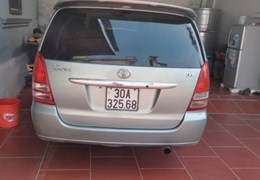 Xe Gia đình chuyển đổi công việc bán TOYOTA đời 2007 xe 7 chỗ Xã Tuy Lai Mỹ Đức Hà Nội