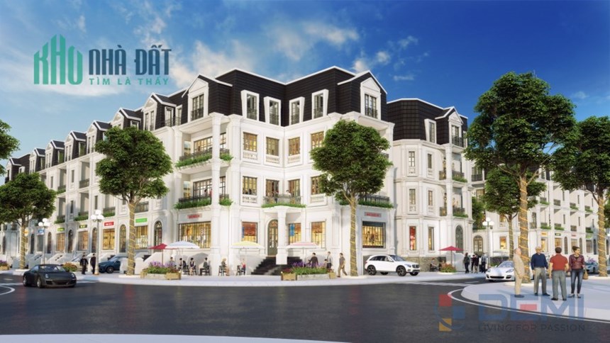 Shophouse liền kề dự án The Jadde Orchid Phạm Văn Đồng