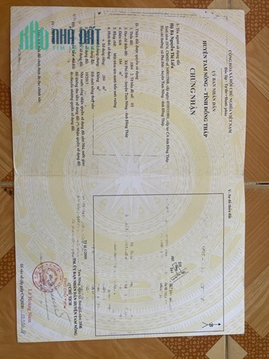 Kẹt tiền cần bán gấp lô đất mặt tiền đường ĐT843 Xã Phú Đức, huyện Tam Nông, Tỉnh Đồng Tháp