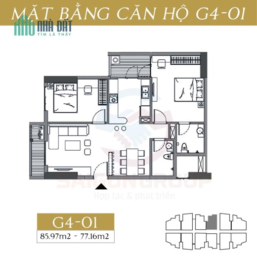 Cần bán căn 77m2 le grand jardin brg sài đồng giá từ 3 tỷ bao VAT + phí bảo trì