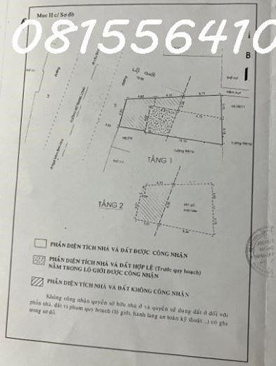 Bán nhà 2mt góc 260 Nơ trang long, Phường 12, Bình Thạnh. DTKV 68m2 giá 16 tỷ