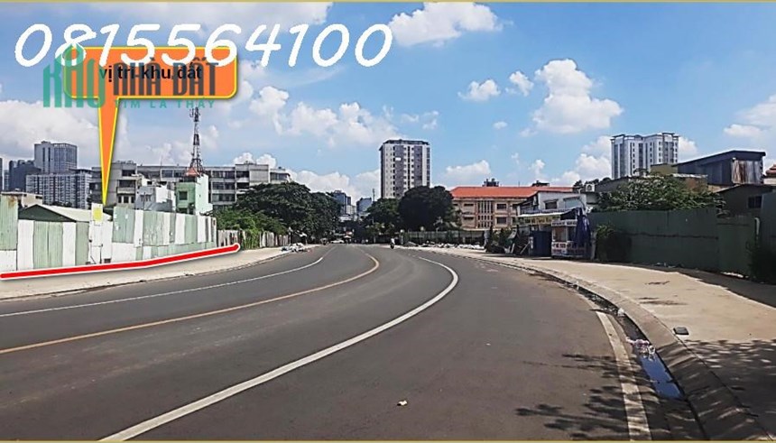 Bán nhanh 2.873m2 Mặt tiền Nguyễn Gia Trí, Phường 25, Bình Thạnh - giá bán 260 tỷ.