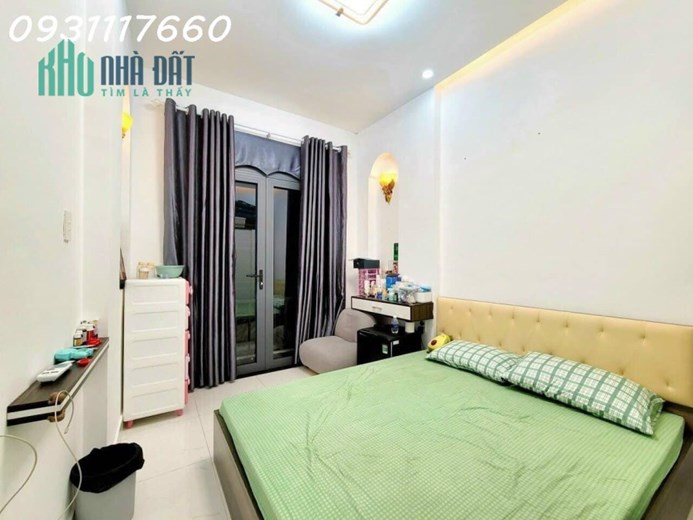 Nhà mới, hẻm 3m, sát Quang Trung, Gò Vấp, 32m2, 2 tầng BTCT. Giá 3 Tỷ 2