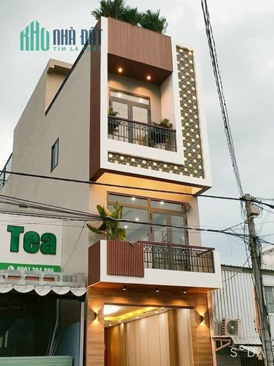 Bán nhà 1 trệt 3 lầu Mặt Tiền Trần Nam Phú (Vị trí cực đẹp - Gần hồ Bún Xáng), phường An Khánh