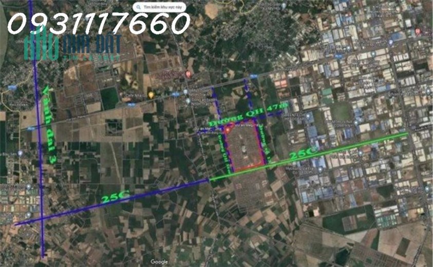 Chuyên bán đất Nhơn Trạch - Mega City 2, Đồng Nai, mặt tiền 25C, kết nối sân bay