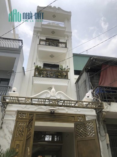Bán Nhà Tân Chánh Hiệp 10, Q12- 114.3m2(4x28.5)- 4 tầng- Giá 6.xTỶ