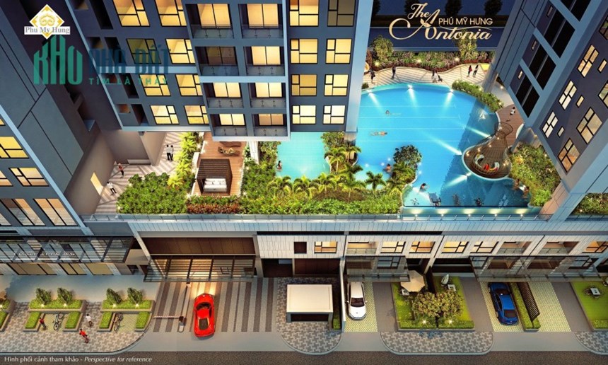 The Antonia Hồ Bơi Nước Mặn đầu tiên Phú Mỹ Hưng Quận 7