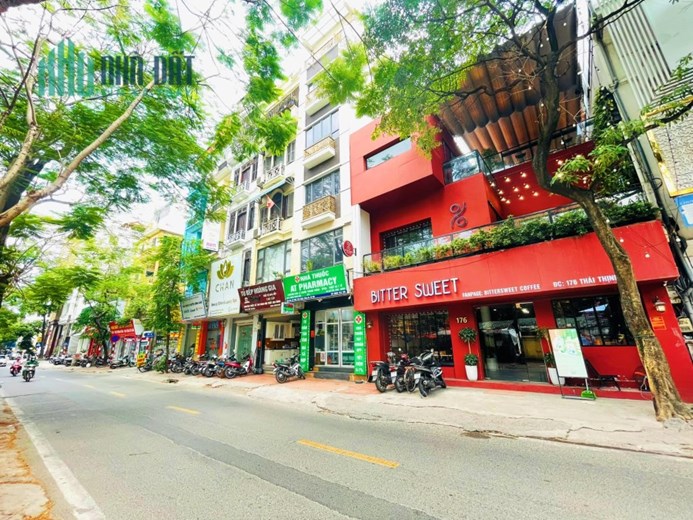 BÁN NHÀ MẶT PHỐ THÁI THỊNH, ĐỐNG ĐA, LÔ GÓC, 88M2 MT8.5M, GIÁ 41 TỶ