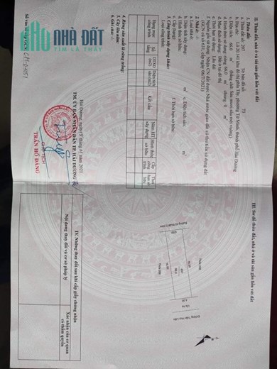 CẦN BÁN GẤP LÔ BÁN ĐẤT Vị Trí Đẹp Tại  KĐT Vạn  Lộc,  TP Hải Dương