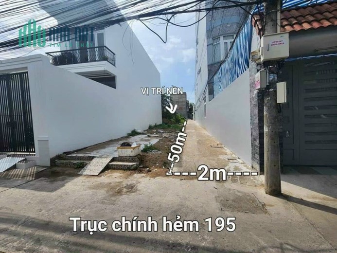 NỀN GIÁ RẺ !!! BÁN NỀN HẺM NHÁNH 195 ĐƯỜNG 3/2 THÔNG RA HẺM 482 ĐƯỜNG 30/4. P.HƯNG LỢI. Q.NINH KIỀU