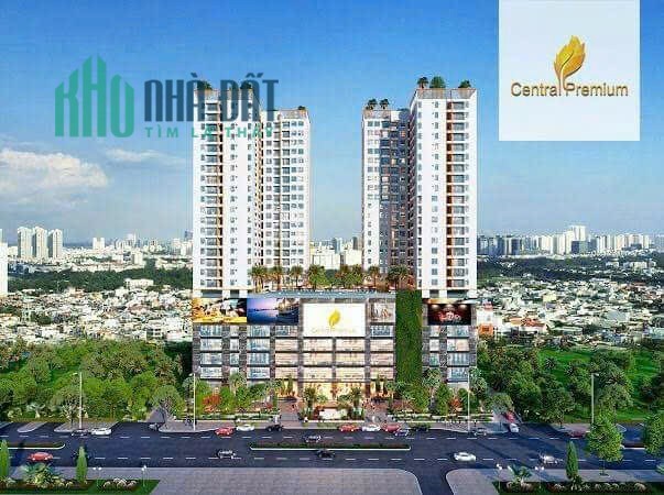 Bán CH 1PN 51m2 Dự án Central Premium, Q8, giá 3.4 Tỷ đã vat, nhà mới, hỗ trợ vay