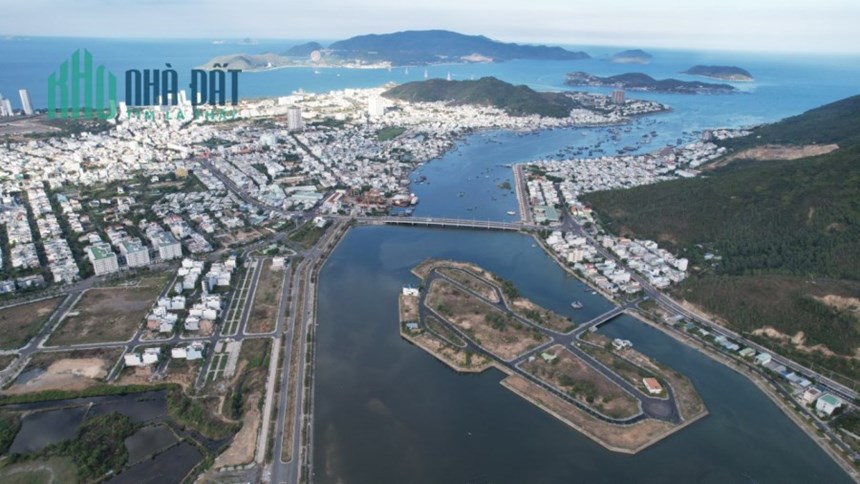 Bán đất biệt thự dự án Lotus Island (Đảo Hoa Sen), view sông Nha Trang