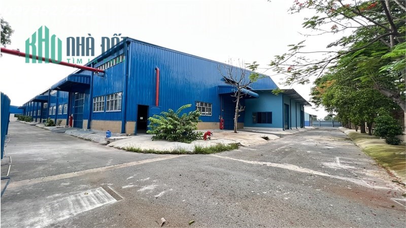 KCN Nhơn Trạch, SX đa dạng, tiếp dệt nhuộm, bể XLNT 400m3, xưởng trống bàn giao ngay.