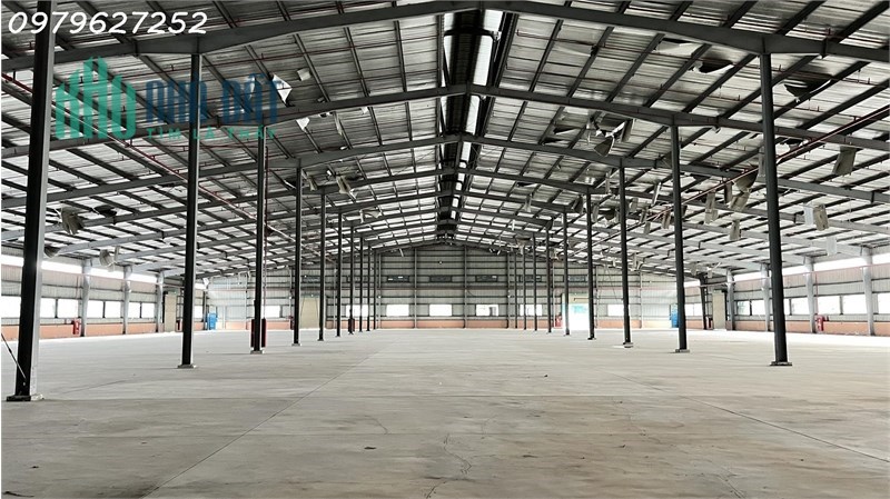KCN Nhơn Trạch, SX đa dạng, tiếp dệt nhuộm, bể XLNT 400m3, xưởng trống bàn giao ngay.