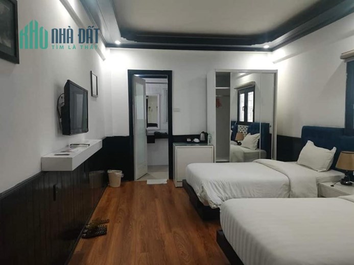 BÁN TÒA CCMN NHÂN MỸ 25 CĂN HỘ KHÉP KÍN FULL NỘI THẤT DÒNG TIỀN 90TR/THÁNG 99M2 X7T 17 TỶ