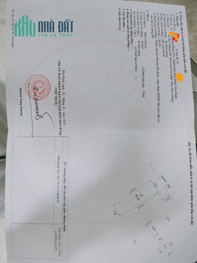 Cần bán nhà 3 tầng tại phường Đồng Tiến, Tp. Hòa Bình.