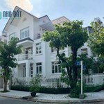 BÁN BIỆT THỰ GÓC 2 MT VIEW CÔNG VIÊN KDC SADECO VEN SÔNG ÔNG LỚN, QUẬN 7 GIÁ 37 TỶ
