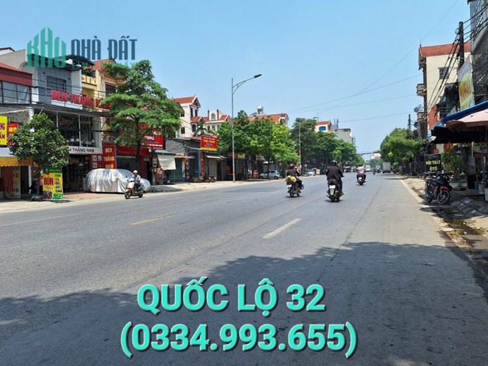Bán mảnh thổ cư Đức Thượng, gần trường chợ, gần đường Quốc Lộ 32, giá chỉ 1 tỷ 320 triệu