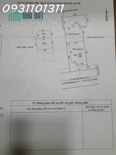 Bán Nhà số 44 Trần Bình Trọng, P. An Phú, Q. Ninh Kiều. TPCT. Giá 16 tỷ