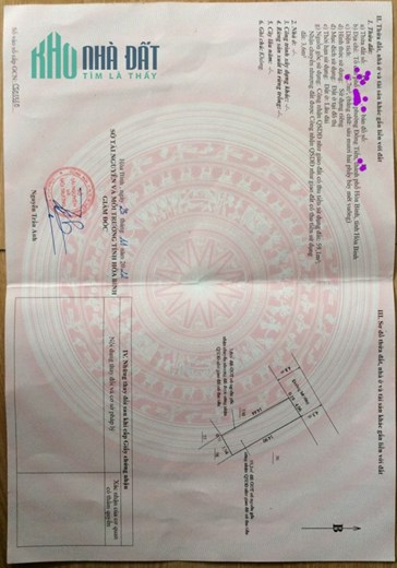 Cần bán nhà  ngõ 442, đường Cù Chính Lan., phường Đồng Tiến, Tp hòa bình.