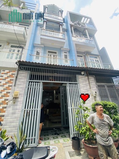 Bán nhà mới Hương Lộ 2 4 tầng BTCT HXH 57m2 ngang 4m chỉ nhỉnh 5 tỷ TL