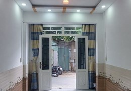 NHÀ 2 TẦNG - MẶT TIỀN NHỰA 6M THÔNG SUỐT - Ở VÀ KINH DOANH - NHỈNH 1 TỶ.