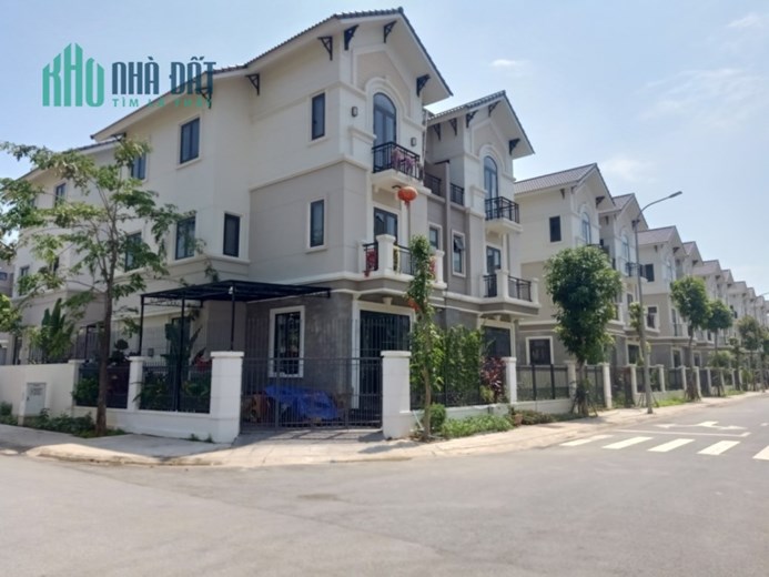 Biệt thự 135m hàng hót siêu hiếm căn áp góc gần công viên chục đường thông, sổ hồng lâu dài
