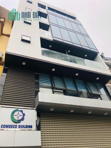 Bán nhà 7 tầng thang máy, trước cửa nhà 4 ô tô tránh đỗ, hè 2 ô tô đỗ gara, hè rộng 5m, 45m2 T2.