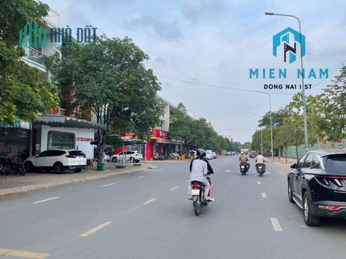 cho thuê NHÀ MẶT TIỀN 1 TRỆT 2 LẦU đường N1 KHU D2D trung tâm Biên Hòa,ĐƯỜNG XE TẢI NÉ NHAU giá chỉ
