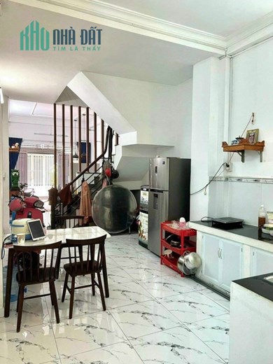 [83] GÒ VẤP VỊ TRÍ KINH DOANH - LÊ VĂN THỌ GÂN CV LÀNG HOA - HXH NGỦ NHÀ 4 x 12 - 3 TẦNG CHỈ 5.3 TỶ