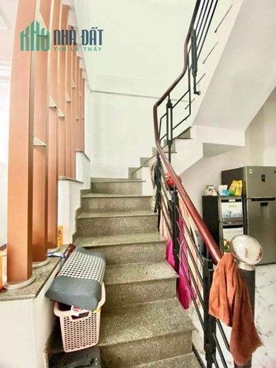 [83] GÒ VẤP VỊ TRÍ KINH DOANH - LÊ VĂN THỌ GÂN CV LÀNG HOA - HXH NGỦ NHÀ 4 x 12 - 3 TẦNG CHỈ 5.3 TỶ