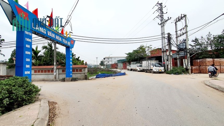 [Đất đẹp!!] hơn tỷ có ngay đất Kim Chung Yên Bệ ngay ngã tư Sơn Đồng, diện tích 40.2m2- gọi Bắc