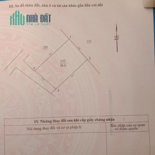 BÁN GẤP MẢNH ĐẤT ĐẸP ĐƯỜNG CỔ NHUẾ 2 DT 48m Giá chỉ 3.6 tỷ- Ô TÔ - GIÁ ĐẦU TƯ