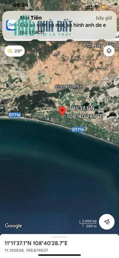Cần Bán Nhanh Lô Đất Đẹp Vị Trí Đắc Địa Tại Xã Bình Thạnh, Huyện Tuy Phong, Bình Thuận
