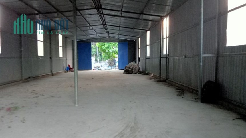 Chính chủ cho thuê nhà kho xưởng tại Đường Qui Tức -  đối diện với nhà số 358 - Khu thi đua 2