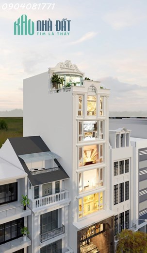Cần chuyển nhượng gấp tòa nhà mặt đường đôi Trần Bình - Nguyễn Hoàng