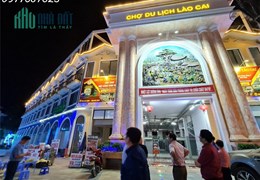 Bán 2 gian hàng Ăn Uống tầng 1 Chợ Du Lịch Lào Cai