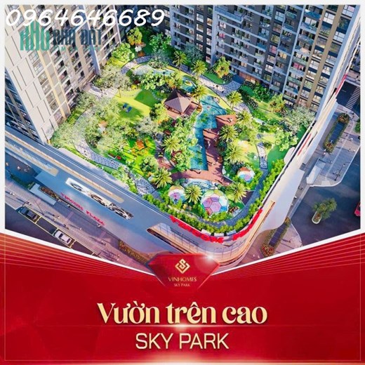 Sở hữu căn hộ chung cư cao cấp VINHOMES SKY PARK Bắc Giang