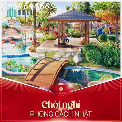 Sở hữu căn hộ chung cư cao cấp VINHOMES SKY PARK Bắc Giang