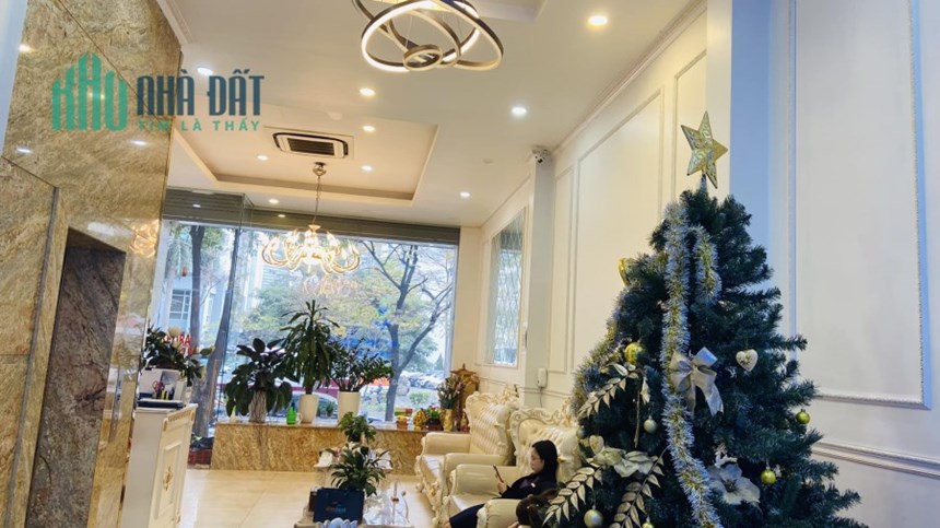 Bán nhà mặt phố Tôn Thất Thuyết, Cầu Giấy, Thang máy, Vỉa hè cực lớn, 120m2, MT 6m, 58 tỷ