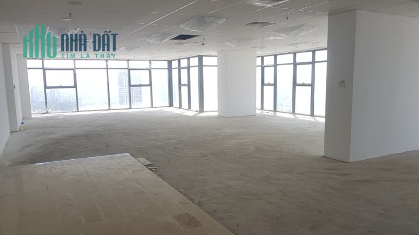 Cho thuê văn phòng quận Cầu Giấy, 1050m2, bàn giao hoàn thiện cao cấp, view toàn thành phố, giá