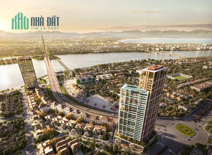 SỞ HỮU NGAY TOWNHOUSE MẶT ĐƯỜNG TRẦN THỊ LÝ ĐÀ NẴNG chỉ với 18 tỉ đồng