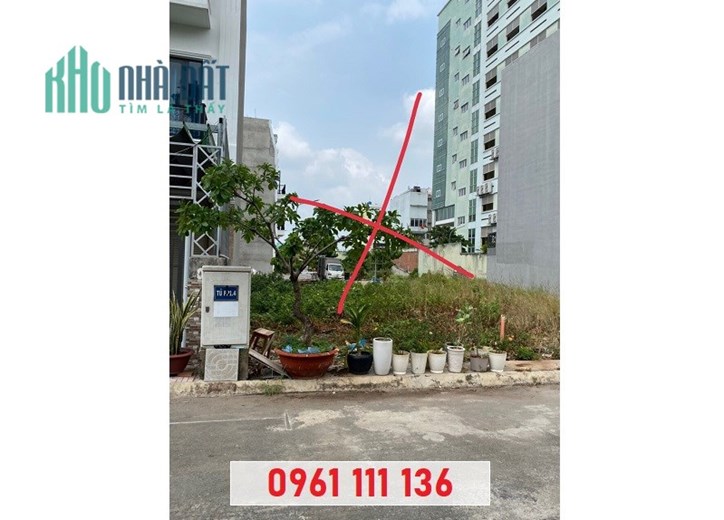 ⭐Chính chủ bán 2 lô đất mặt tiền tại P.Thạnh Lộc, Q.12, TP.HCM; 4,9 tỷ/lô; 0961111136