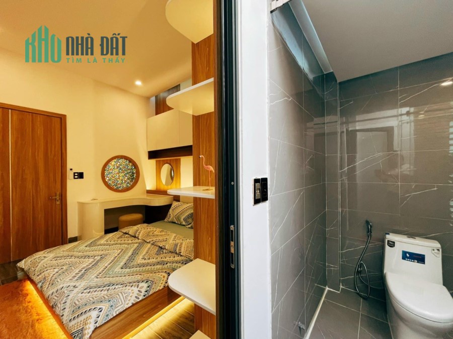 NHÀ 3 TÂNG MT HẢI SƠN GIÁ RẺ NHƯ NHÀ KIỆT FULL NỘI THẤT CAO CẤP