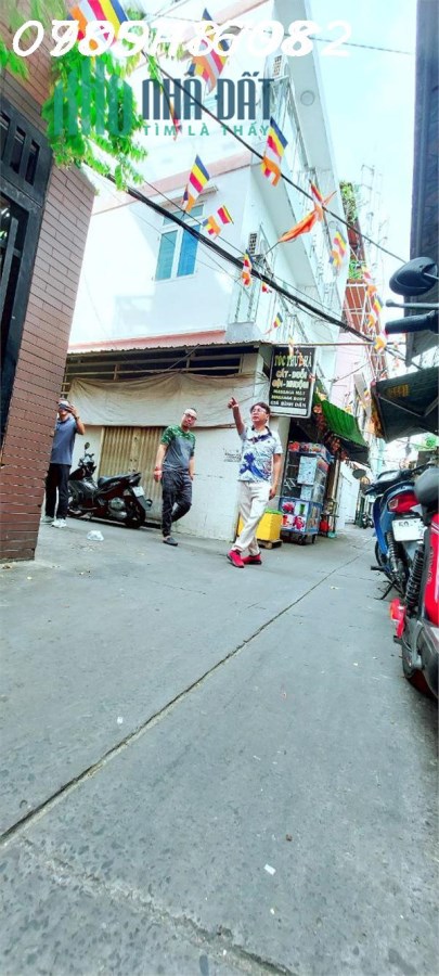 Bán Nhà NGUYỄN KHOÁI QUẬN 4 39M2 NHỈNH 2TY CÁCH XE HƠI 5 CĂN NHÀ HẺM THÔNG SHR