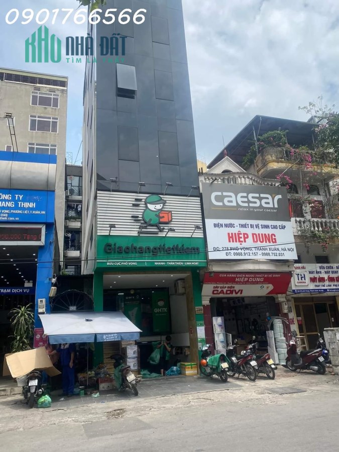 Bán Nhà, Mặt Phố Phố Vọng, Quận Hai Bà Trưng,135m x 4T, Giá 21 tỷ.