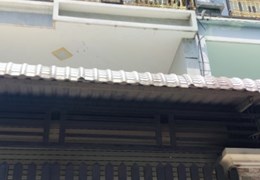 NHÀ BÁN NGUYỄN THỊ ĐẶNG Q12, DT: 4.6x11, 3 TẦNG, HẺM 6m, NHĨNH 3.5 TỶ